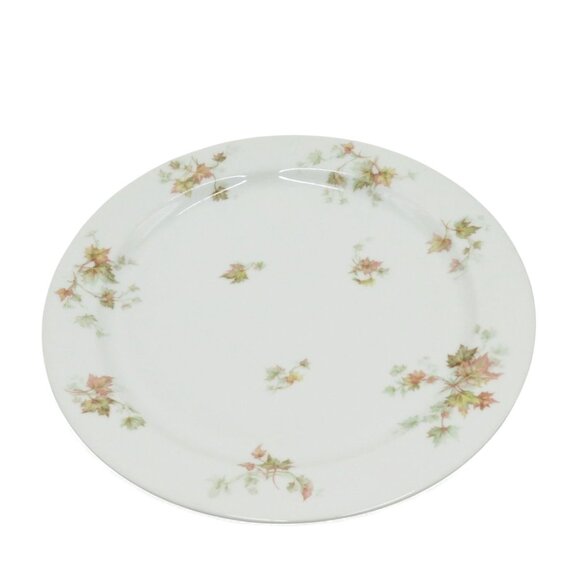 HAVILAND Limoges France AUTUMN Leaf 12.5" Round Porcelain Plate France Vintage - Picture 2 of 10